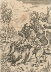 Samson Slays the Lion