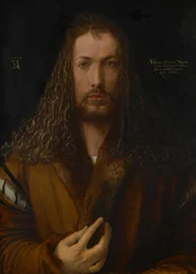 Self-Portrait in a Fur Coat