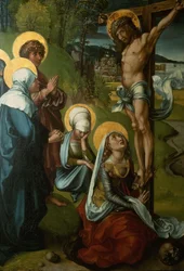 Seven Sorrows Polyptych Crucifixion