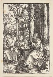 St. Anthony Visits St. Paul in the Wilderness