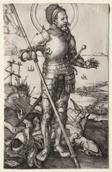 St. George on Foot, c. 1504-1505