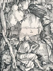 St Jerome in a Cave