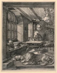 St. Jerome in his Study
