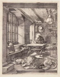 St. Jerome in His Study