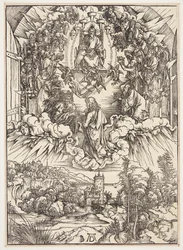 St. John before God and the Elders