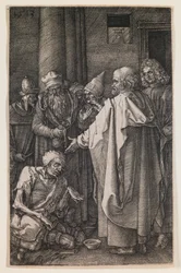 St. Peter and St. John at the Gate of the Temple
