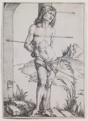 St. Sebastian at the Column