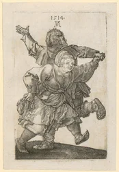 Dancing Peasant Couple