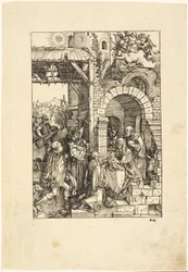 The Adoration of the Magi, from The Life of the Virgin