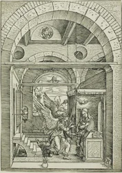 The Annunciation, from The Life of the Virgin