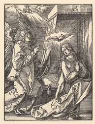 The Annunciation, from “The Small Passion”