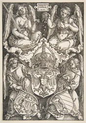 The Arms of the Empire and of Nuremberg, 1521