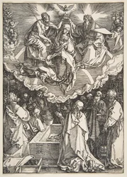 The Assumption and Coronation of the Virgin, from The Life of the Virgin, 1510.