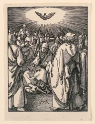 The Descent of the Holy Spirit (The Pentecost), from The Little Passion Series