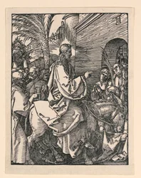 The Entrance of Christ into Jerusalem, from The Little Passion Series