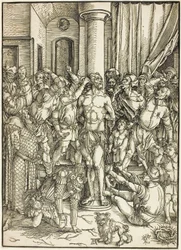 The Flagellation, from The Large Passion