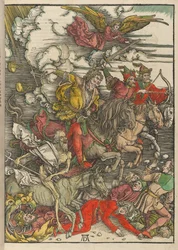The Four Horsemen, from The Apocalypse