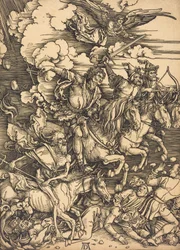 The Four Horsemen, probably c. 1496-1498