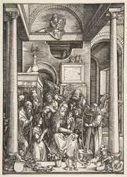 The Glorification of the Virgin, from The Life of the Virgin