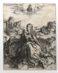 The Holy Family with the dragonfly