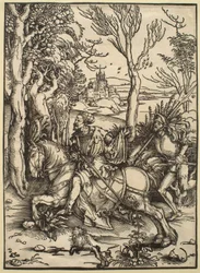 The Knight on Horseback and the Lansquenet
