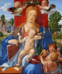 The Madonna with the Siskin