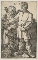 The Peasant Couple at Market
