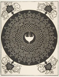 The Second Knot: Interlaced Roundel with an Amazon Shield in its Center