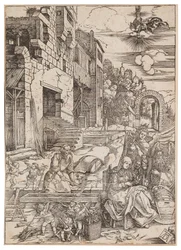 The Sojourn of the Holy Family in Egypt, from The Life of the Virgin