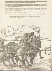 The Triumphal Chariot of Maximilian I (The Great Triumphal Car) [plate 5 of 8]