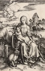 The Virgin and Child with the Monkey, c. 1498