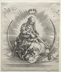 The Virgin on a Crescent
