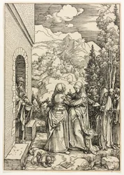 The Visitation, from The Life of the Virgin
