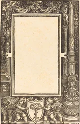 Title-Border with Putti Holding the Pirckheimer Arms