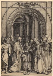 Marriage of Mary, Plate 7 from the Series 