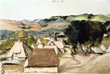 View of Kachreuth, near Nuremberg, 1511