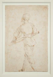 A Man with an Oar