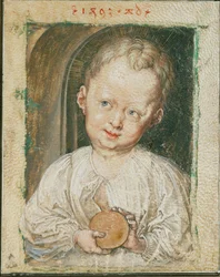 Christchild Holding the Orb