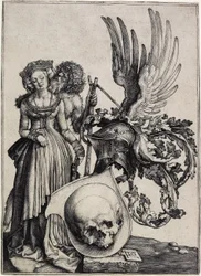 Coat-of-Arms with a Skull, c. 1503