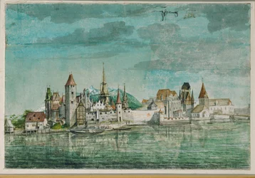 Innsbruck Seen Across the River Inn