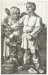 Peasant Couple on the Market