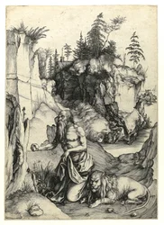 Saint Jerome penitent