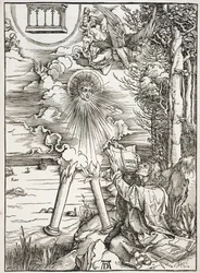 Scene from the Apocalypse, St. John Devouring the Book, Latin Edition