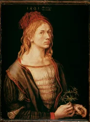 Self Portrait with a Thistle