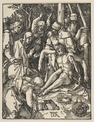 The Lamentation, from the Small Passion, c.159