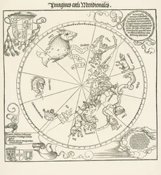 The Southern Hemisphere of the Celestial Globe