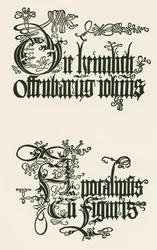 Title of the German Edition of 1498: The Secret Revelation of John