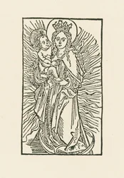 Virgin Mary in the Sun