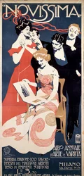 Advertising Poster for Novissima, Arts and Letters Magazine, c.1920