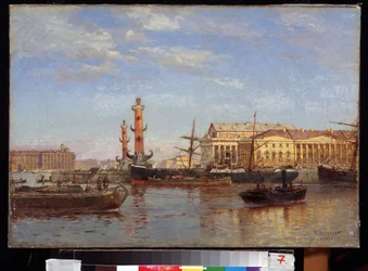 View of St Petersburg from the Neva